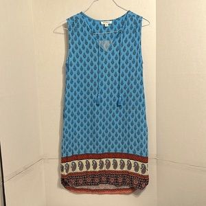 BeachLunchLounge Slevelees light blue dress size M.